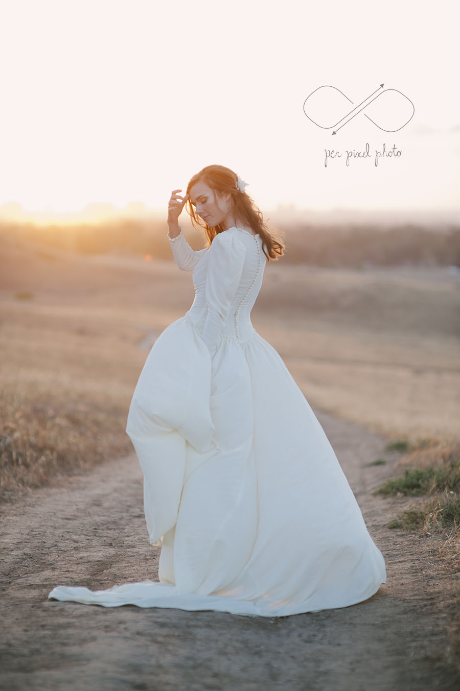 Sunset Wedding Picture