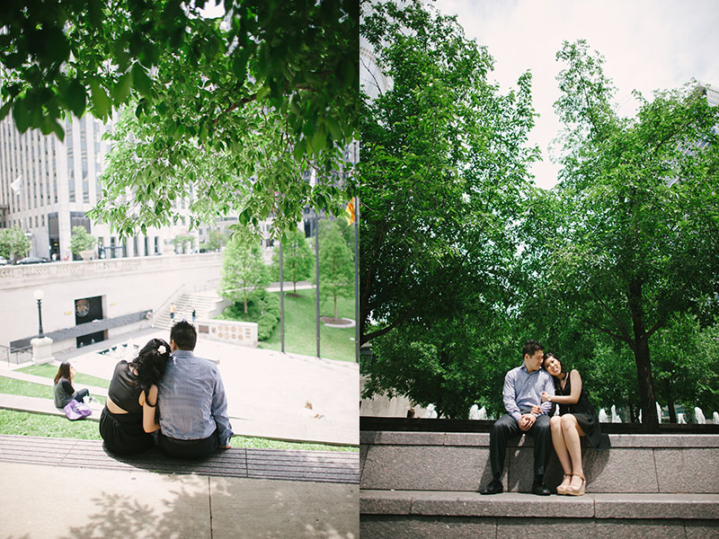 Downtown Chicago Engagement Photos