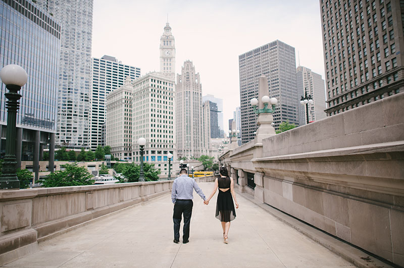 Downtown Chicago Engagement Photos