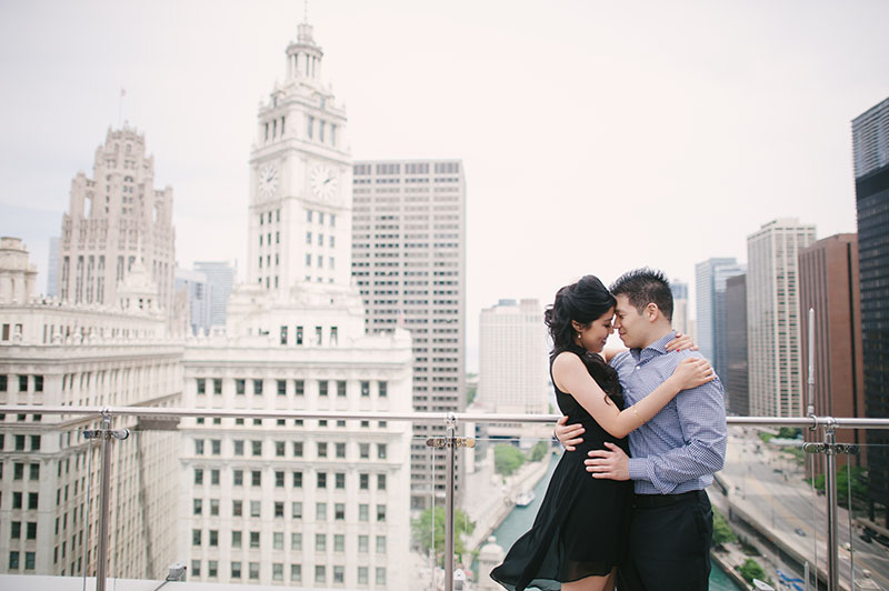 Downtown Chicago Engagement Photos