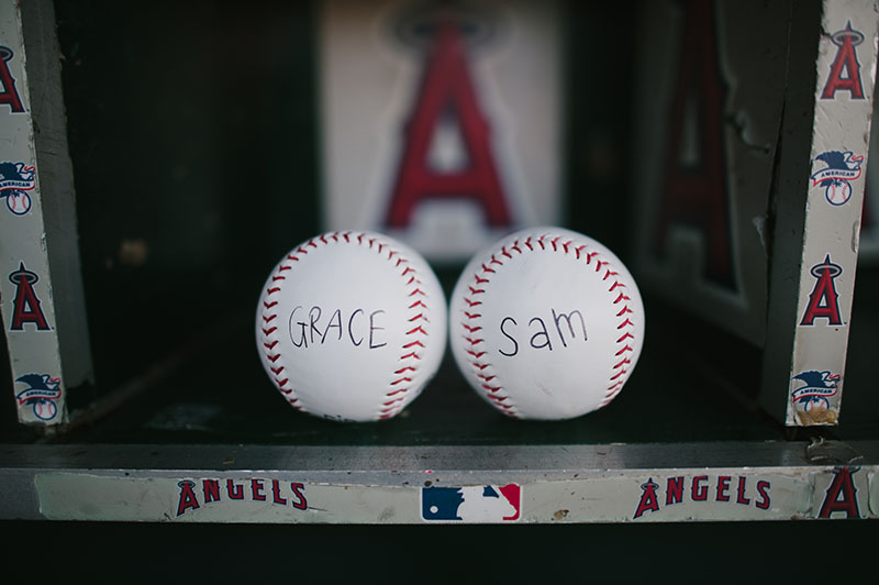 Angels Stadium Engagement Shoot