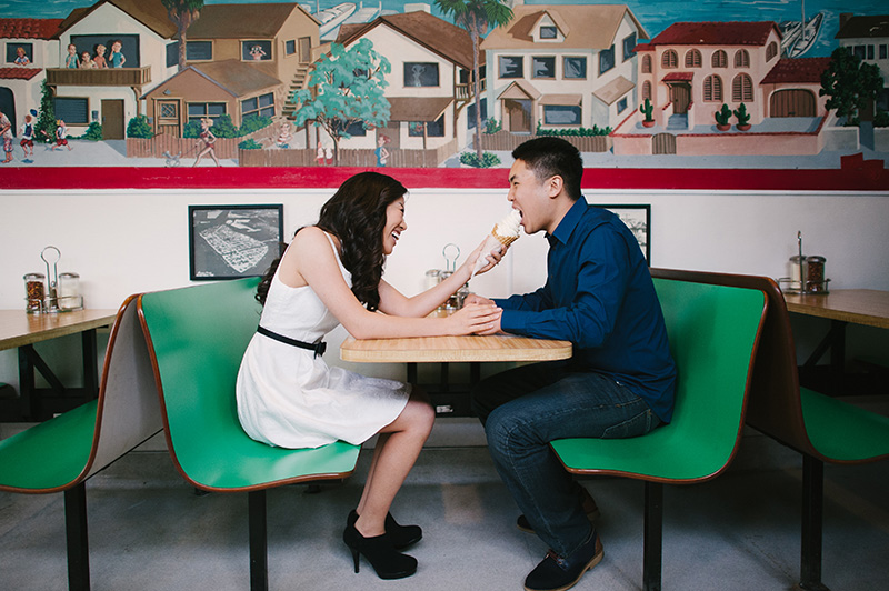 Newport Beach Balboa Pier Engagement Photos