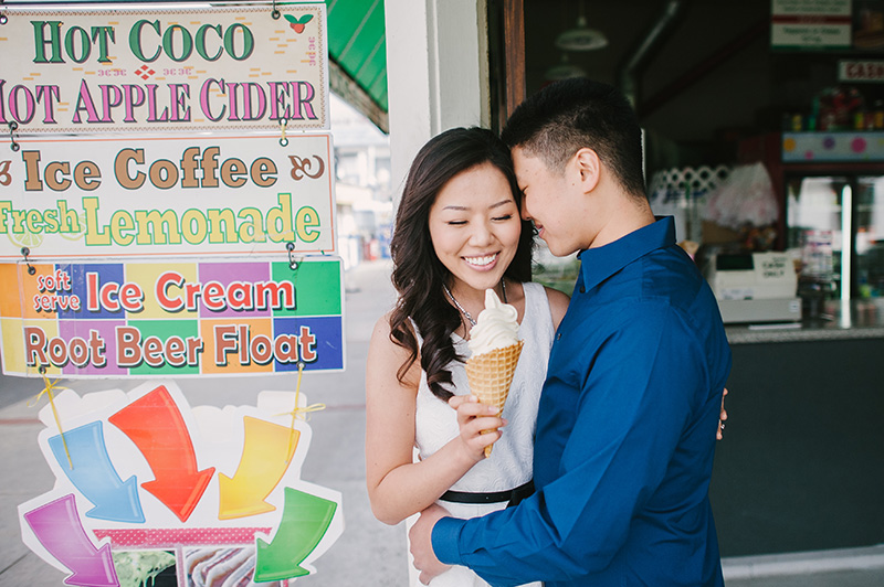 Newport Beach Balboa Pier Engagement Photos