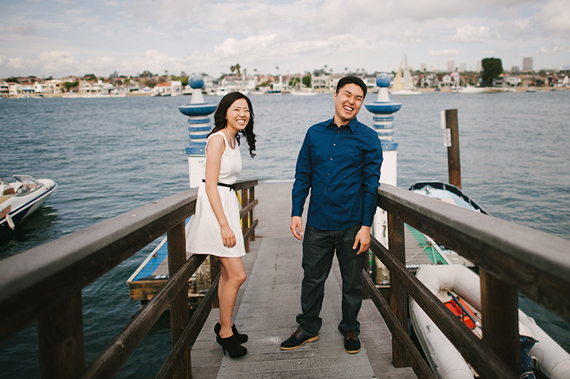 Newport Beach Balboa Pier Engagement Photos