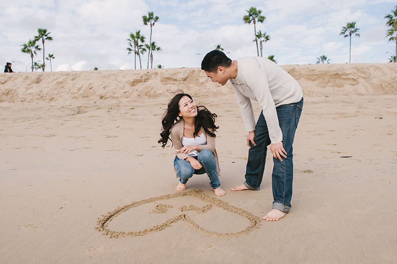 Newport Beach Balboa Pier Engagement Photos