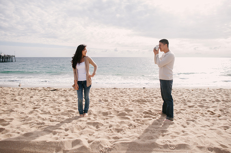 Newport Beach Balboa Pier Engagement Photos