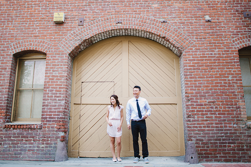 Old Town Pasadena Engagement Photos