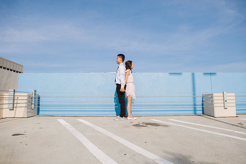 Old Town Pasadena Engagement Photos