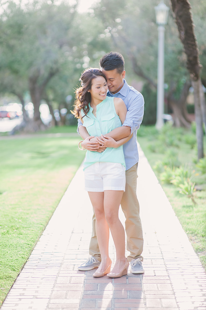 Old Town Pasadena Engagement Photos