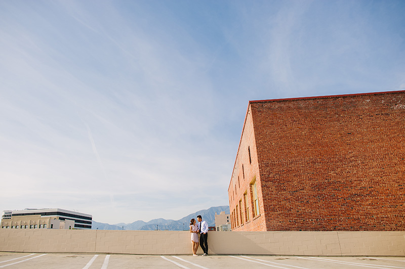 Old Town Pasadena Engagement Photos