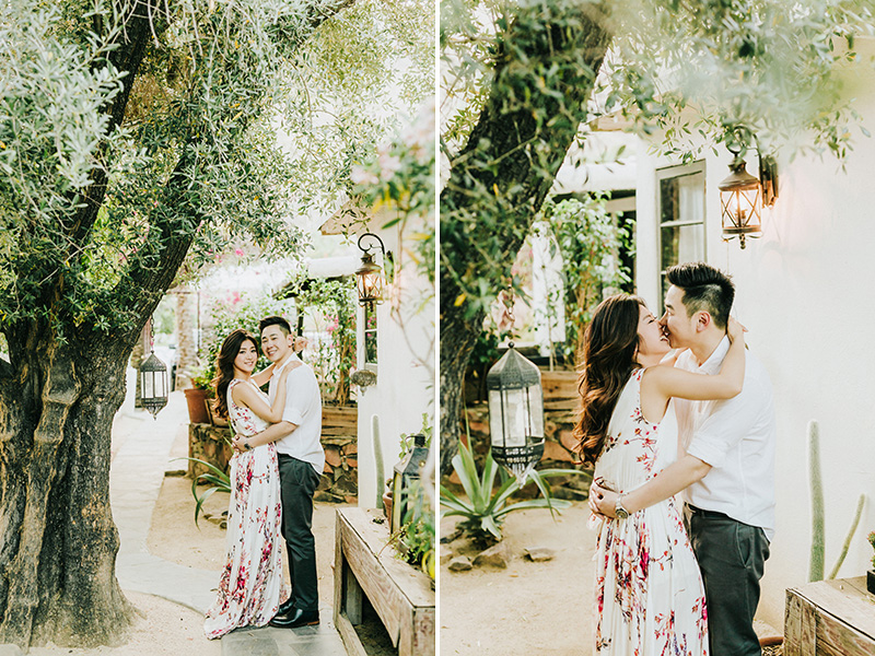 Korakia Pensione Palm Springs Engagement Session